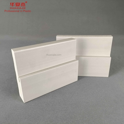 Bom preço Prova decorativa comercial personalizada da água da armação do quadro de porta da casa WPC para a decoração on-line