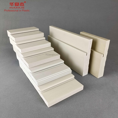Bom preço Armação de madeira do quadro de porta do PVC WPC do projeto fora do Woodgrain da porta 53mm*8mm on-line