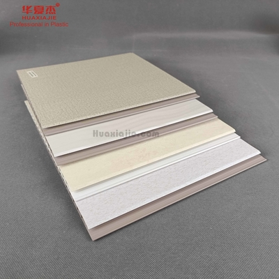 Bom preço Painel de parede impermeável do Pvc decorativo para a decoração interna 200mm x 16mm on-line