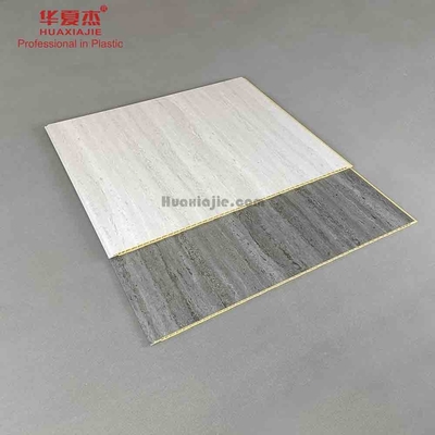 Bom preço Escuro - painel cinzento do PVC Wpc para o antisséptico da decoração 3m da parede on-line