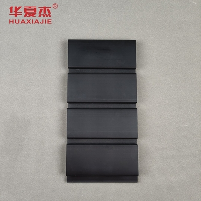Bom preço O PVC de superfície liso preto Slatwall almofada 300mm x 17mm on-line