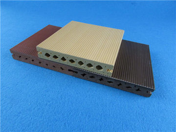 Bom preço Plataformas projetadas luxo do composto dos Deckings do assoalho do vinil WPC do Decking de WPC on-line