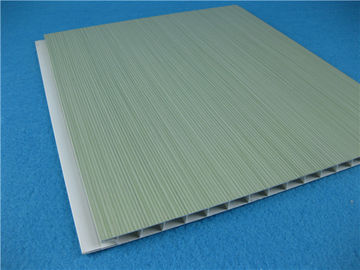 Bom preço Painéis de teto lustrosos altos à prova de fogo do PVC 200mm x 8mm x 5.8m on-line