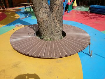 Bom preço Perfis plásticos projetados do assoalho do Decking composto de madeira da plataforma WPC on-line