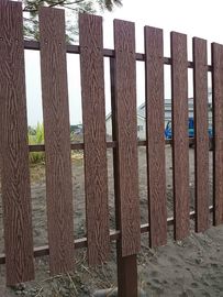 Bom preço Cerca de trilho reciclável de madeira natural do Decking de WPC/100% WPC para a exploração agrícola on-line