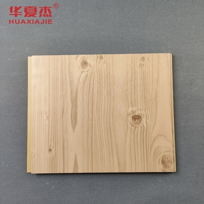 Bom preço Painel laminado de PVC de grãos de madeira Painel de parede WPC Decoração de banheiros domésticos on-line