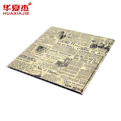 Bom preço Painel Decorativo de Parede em PVC à Prova de Fogo Personalizado para Interiores 250mm*8mm on-line