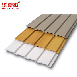 Bom preço A garagem Slatwall do PVC do CE almofada o revestimento plástico da parede para Dislay interior on-line