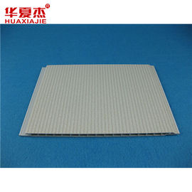Bom preço painéis de teto decorativos lisos de 250mm x de 8mm com linha e sulco de prata on-line