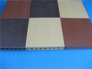 Bom preço Telhas compostas plásticas de madeira do Decking da espuma do ASA para o quintal/jardim on-line