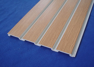 Bom preço Armazene os painéis de revestimento da parede do PVC do dispositivo bonde, 4x8 Pvc Slatwall para a parede da garagem on-line