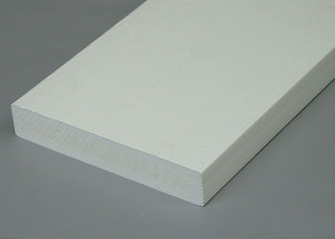 Bom preço Nenhuma placa reciclável branca de rachadura da guarnição do PVC 5/4 x 6 para o interior on-line