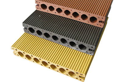 Bom preço Waterproof o Decking composto exterior do carvalho WPC para o parque/a plataforma passagens do entalhe on-line