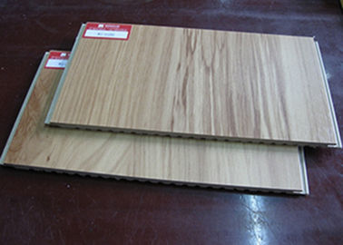 Bom preço Revestimento amigável da parede de Eco WPC com grão de madeira do teste padrão de DIY on-line