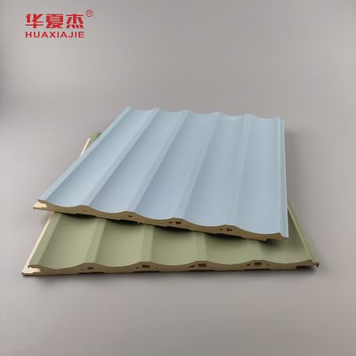 Painel de Parede WPC Fácil de Instalar Painéis WPC Laminados Decoração de Interiores