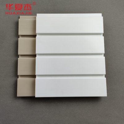 Bom preço Fácil de limpar painéis de PVC Slatwall Painel de garagem Quadro de parede impermeável Para decoração on-line