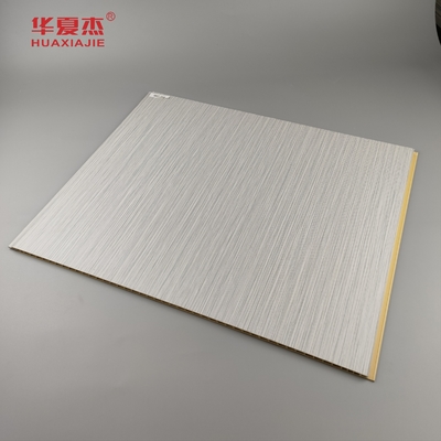Bom preço Indoor Wall Decoration Livingroom Wpc Wall Panel In 600x9mm Laminated Wood Grain on-line