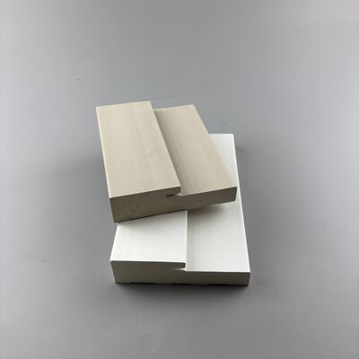 Bom preço 115mm PVC Jamb Doors - Waterproof WPC Door Frame com superfície branca on-line