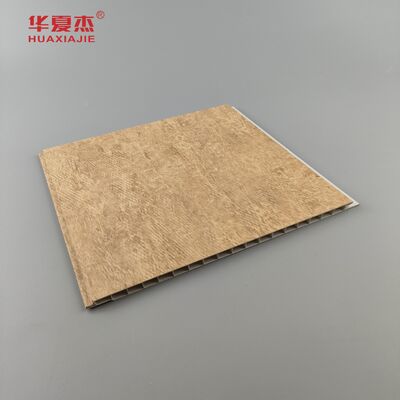 Bom preço Painéis de parede de PVC modernos com tamanho de painel de 250x8mm Impermeável e fácil instalação para decoração de interiores on-line