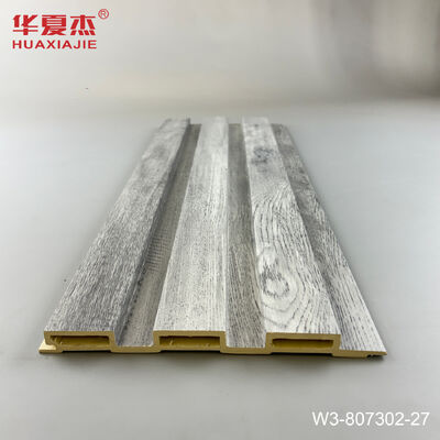 Qualidade Moisture-Proof WPC Fluted Wall Panel with Customizable Length and Elegant Fluted Design Fábrica