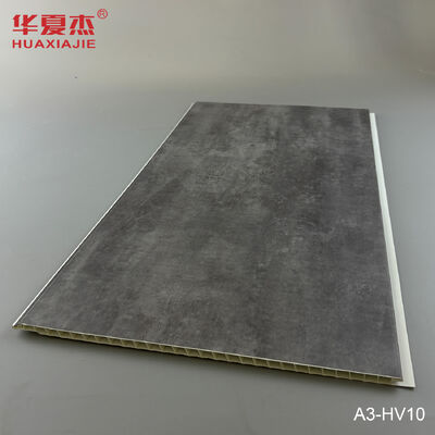Qualidade Painel de parede de PVC laminado de grãos de madeira resistente à água resistente ao fogo para decoração interna e de hotel Fábrica