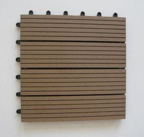 Bom preço Revestimento compostos impermeáveis exteriores do Decking de WPC recicl para o parque/jardim on-line