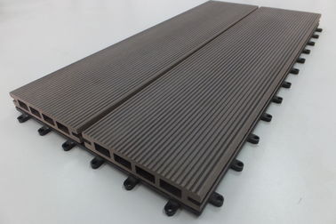 Bom preço Placas compostas impermeáveis do Decking do Woodgrain de WPC para o jardim do parque on-line