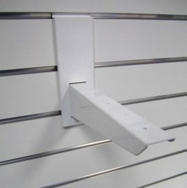 Bom preço Cremalheira de exposição plástica lisa da placa do Mdf do armazenamento/Pvc Slatwall on-line