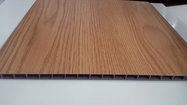 Bom preço Painéis de parede falsos plásticos estratificados de UPvc com grão de madeira on-line