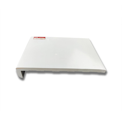 Largura plástica de Upvc 200mm do peitoril contínuo liso branco da janela do Pvc da cor