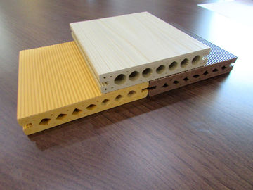 Bom preço Placas compostas Moistureproof do Decking da cavidade WPC fora do ambiente on-line